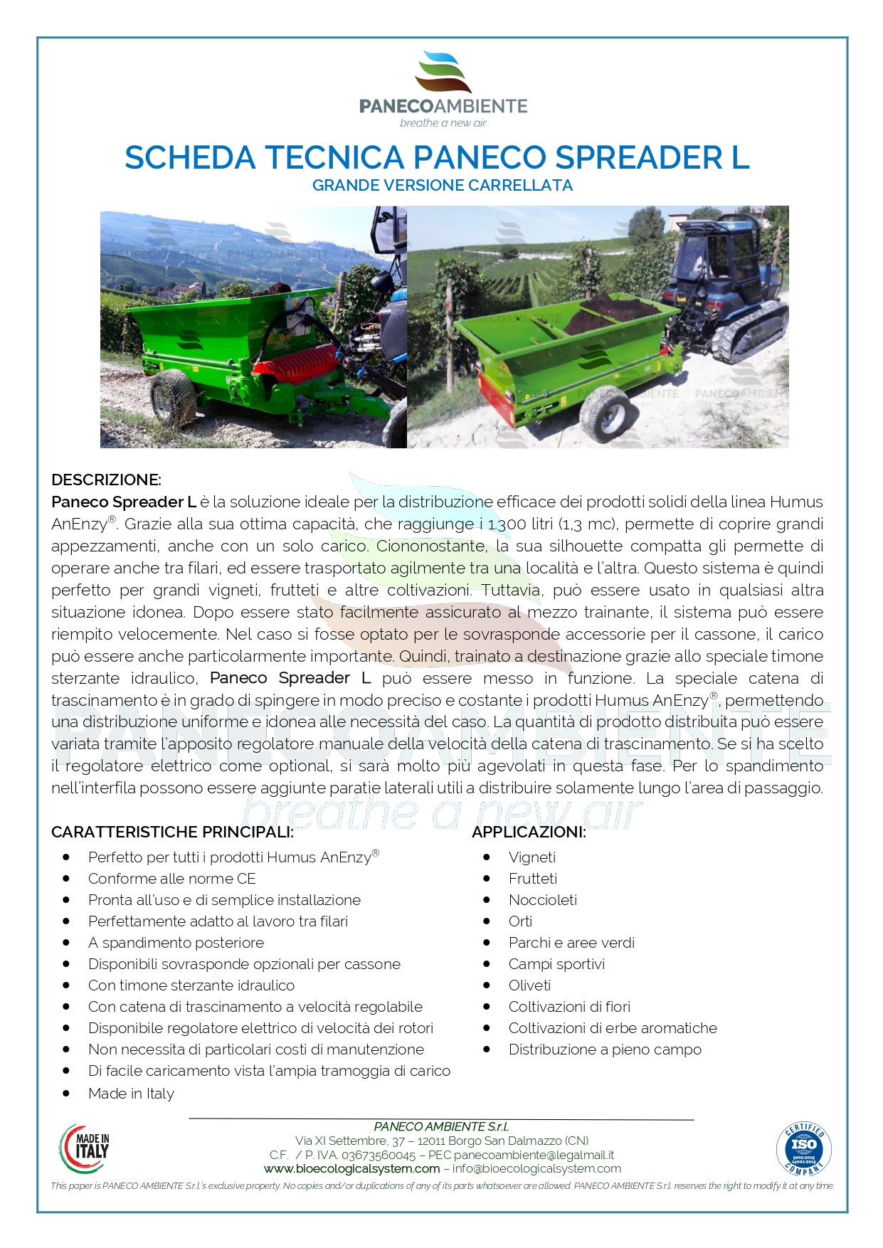 Paneco Spreader - L - immagine 4